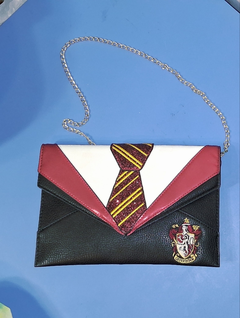 Danielle Nicole Harry Potter Gryffindor Uniform Clutch Crossbody Bag.